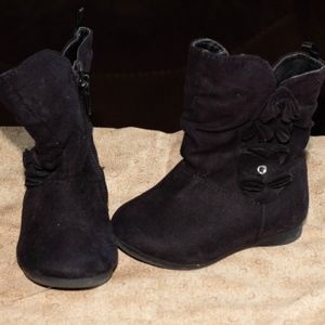 black dress boots size 3